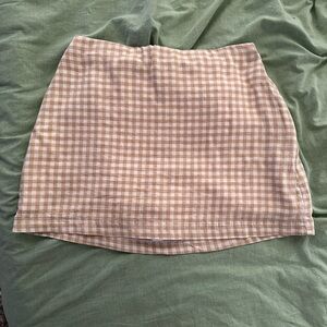 Abercrombie & Fitch Scarlett Mini Skort Linen Curve Love